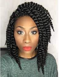 Beautiful Crochet Havana Bob Twists Expression Braiding Hair Braids For Short Hair Senegalese Twist Hairstyles