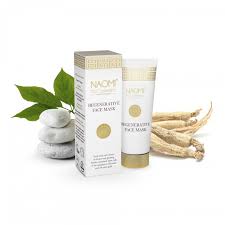 Im from ginseng mask review and demo! Regenerative Face Mask 75ml Naomi Biocosmetics