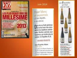 Difference entre grand vin de bordeaux et cru bourgeois. Parutions Revue Du Vin De France Vins D Alsace Jean Baptiste Adam