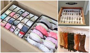 Delicates and pajamas in one drawer, shirts in another, pants in a third, and sweaters and other items in the fourth. How To Refurbish A Dresser Dresser Organization Organization Bedroom Closet Organisation