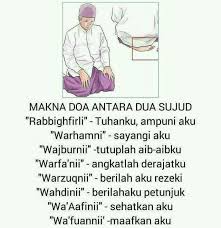 Duduk di antara dua sujud, dengan tama'ninah. The Meaning Of Prayer Between Two Sujud Steemit