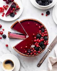 Blackberry Custard Jelly Tart Vegan Grain Free Refined Sugar Free Oil Free No Bake Recipe Link In Bio This Bla Refined Sugar Free Tart Sugar Free