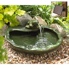 We begin with one of the simpler creations, a ceramic frog pond fountain in miniature. Frog Solar Fountain Lakeland