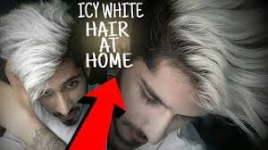 I'm melting all over my damn keyboard. Icy White Hair Color At Home Silver Grey Ombre Platinum Blonde Hair Color Men Ratan Singh Youtube