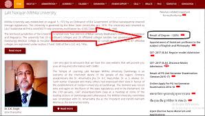 Lnmu part 2 result 2021. Lnmu Ba Part 1 Result 2021 Mithila University Ba Degree 1 Results