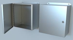 Bifold barn door hardware systems: Electrical Steel Panel Box Ethereal 3d Online Store