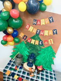 Maybe you would like to learn more about one of these? One Happy Camper First Birthday Party Davis Scout Celebration Co