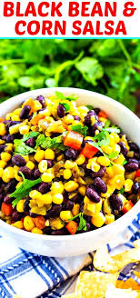 Black Bean And Corn Salsa Recipe Southern Living Pin En Tapas Aperitivos Pasapalos