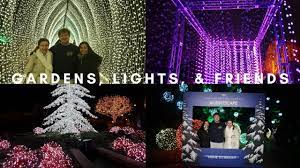 Lightscape 2019 2020 Chicago Botanic Garden Youtube