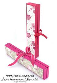 Fold Flat Book Box Tutorial Using All My Love Dsp Stampin Up Book Box 3d Projects