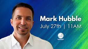 TOMORROW at 11AM!‼️ We're honored to welcome Dr. Mark B. Hubble, a dynamic  speaker with a powerful testimony of God's grace and redemption. Once  trapped in addiction and prison, Mark encountered the