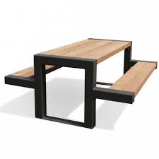 Modern Picnic Table Designs Furnituredesigns Mebel Desain Furnitur Desain Interior