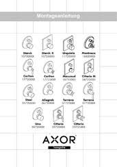 Our values are our promise: Hansgrohe Axor Steel 35720800 Handbucher Manualslib
