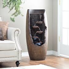 Indoor Zen Relaxation Feng Shui Water Sound Fountain Home Office Decor Classic Dealstoday Homed Indoor Water Features Indoor Fountain Water Fountains Outdoor
