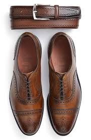 Allen Edmonds Manistee Brogue Leather Belt Nordstrom Dress Shoes Men Gentleman Shoes Brogues Men