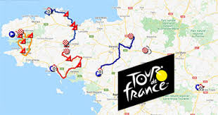 5ème étape, mercredi 30 juin : Het Parcours Van De Tour De France 2021 Op Open Street Maps En In Google Earth Etappeprofielen En Tijd En Routeschema S Blog Velowire Com Photos Videos Actualites Cyclisme