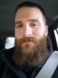 Tall gay man gets haircut and beard trim