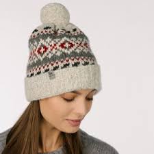 Buy Sally Cable Knitted Beanie Hat With Bobble ZH263 NAVY SALE PRICE Online  in India