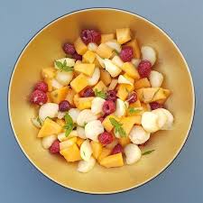 Salade De Fruits A La Menthe Audrey Cuisine Salade De Fruits Audrey Cuisine Recette Melon