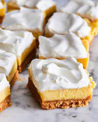 Looks Both Ways And Whispers These Key Lime Pie Bars Have A Crust Made Out Of Vanilla Wafers Get The Key Lime Pie Bars Vanilla Wafer Crust Lime Bar Recipes