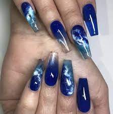 Kartinka Najdeno Polzovatelem Jai Nahodite I Sohranyajte Svoi Sobstvennye Izobrazheniya I Video V We Heart It Ocean Blue Nails Rainbow Nails Jelly Nails