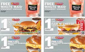 Free Lemonade More At Hardees Carls Jr Restaurants Double Cheeseburger Lemonade Ham And Cheese