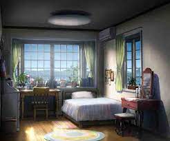 With bold scenery true to the manga, the consideration given to character designs affords them a memorable and unique charm. Orange Scenery Visual Naho Room 001 20160524 Anime Herald Anime House Anime Scenery Anime Places