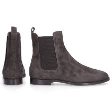 Unutzer Chelsea Boots 999 Wildleder Grau Online Kaufen Mybudapester Com
