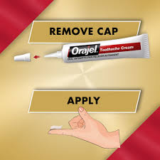 The product is purchased in a small tube. Orajel 4x For Toothache Gum Pain Severe Cream Tube 0 33oz From 1 Oral Pain Relief Brand Walmart Com Walmart Com