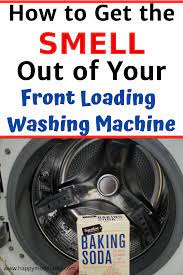 How To Clean A Front Loading Washing Machine With Bleach Happy Mom Hacks Front Loading Washing Machine Clean Washing Machine Cleaning