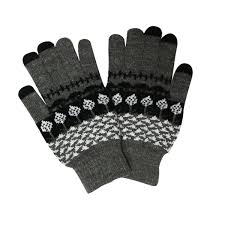 Search for instant quality results at helping.com. Touch Screen Pattern Knit Gloves Gvc8210 Smokey Grey Universal Traveller Online Store