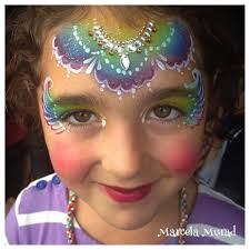 Halloween Makeup Eulenspiegel Multicoloured Facepaint In Rainbow Colours 6  Ml
