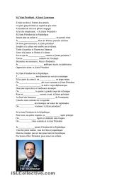 Si J Etais President Chanson Hypothese Luistervaardigheden