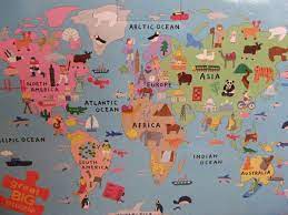 老外看世界 40張創意世界地圖11 world map puzzle world map design map