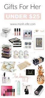 38 fun and thoughtful birthday gift ideas that are all under $20. Gift Ideas For Her Under 25 Gift Guide Mash Elle Birthday Gifts For Her Best Friend Gifts Birthday Wishes For Her