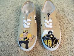 Purdue One Of Mine Purdue Indiana Purdue Painted Shoes