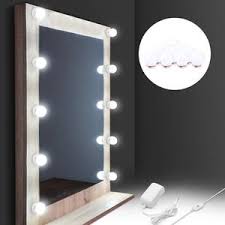 Adding a large bathroom vanity mirror with lights is a great idea for modern bathrooms. Led Mirrors Dubai Bathroom Mirror Light 10 Bulbs For Vanity Mirror Makeup Vanity Light Crystal Dressing Room Mirror Vanity Mirror Bathroom Mirror Lights