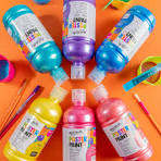 Poster Paint 500ml (16.91 US fl.oz) - Metallic Yellow