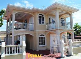 Tastefully Design Guyanese Home Duplex House Design House Plans Mansion Beautiful Home Designs