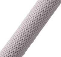BRAIDED SLEEVE 3/4" 15' WHITE EXPANDS 5/8"-1"