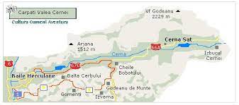 Continuăm în amonte pe malul cernei până ajugem la baia neptun (denumită și băile imperiale austriace). Carpati Valea Cernei