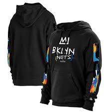 Like basquiat, is probably more famous for living in manhattan than being born in brooklyn. Men S New Era Black Brooklyn Nets 2020 21 City Edition Pullover Hoodie