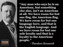 Teddy Roosevelt On What It Means To Be An American Teddy Roosevelt Quotes Roosevelt Quotes Historical Quotes