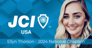 Introduction of 2024 National Chaplain Ellyn Thorson from Springfield,  Illinois