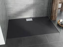Villeroy Boch Architectura Metalrim Duschwanne Duschwanne Bodenfliesen Bad Grauer Boden