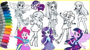Pada kesempatan kali ini kami akan memberikan informasi tentang mewarnai gambar kuda poni khusus untuk kalian yang saat kini sedang mencari koleksi gambar mewarnai terbaru. Mewarnai Kuda Poni My Little Pont Equestria Girls Coloring Page Youtube
