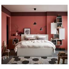 Angeboten wird ein ikea malm bettgestell niedrig 140x200 in der farbe weiß. Malm Bett Von Ikea Zimmerglanz De Dein Einrichtungsblog