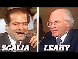 Scalia SMOKES Pipe as Leahy Challenges Him