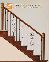 16 1 25 S Small Spiral Scroll Cheap Stair Parts Railing Design Metal Stair Railing Staircase Railing Design