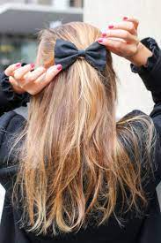 Shirt Dressin Ribbon Hairstyle Hair Styles Hair Inspiration
